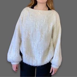 Handmade chunky sweater